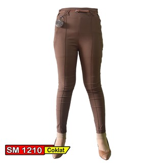  BAGGY  PANTS  SM1210 SEMI SOFT JEANS  Celana  Panjang wanita 