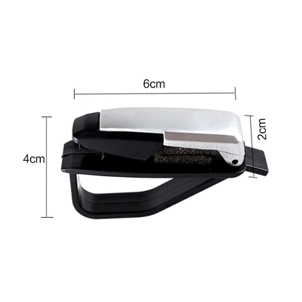 Car Sun Visor Glasses Clip Sunglasses Holder Automobile Fastener Ticket Storage Tools