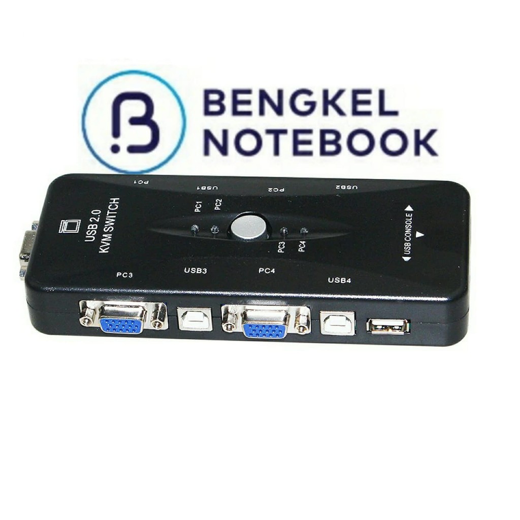 Splitter VGA 4 Port KVM Switch