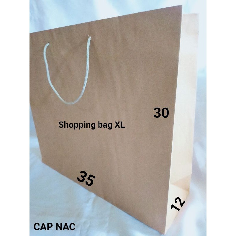 

Paper bag shopping bag ukuran XL/ Paperbag shoppingbag/ Tas kertas / Goodie bag