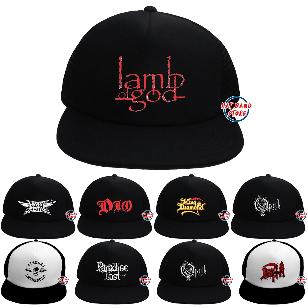 Topi Band / Topi Band Metal / Topi Band Metal Part 2 / Topi Trucker / Topi Snapback / Topi Jaring Sa