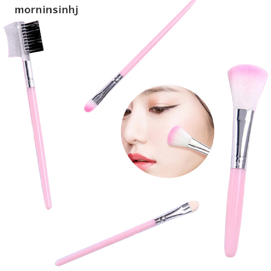 Mornin 5pcs / Set Brush Kosmetik / Makeup Untuk Eyeshadow, Lipstick