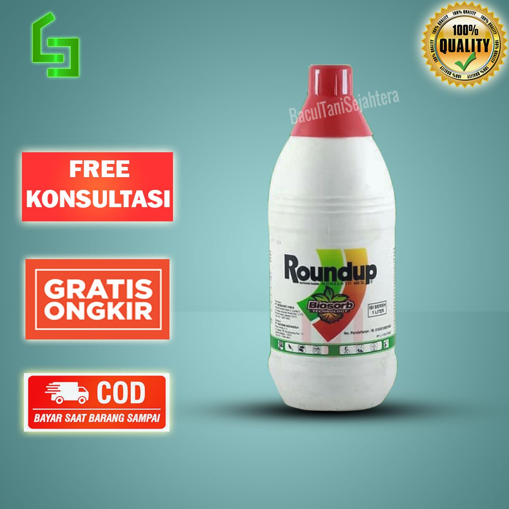 ROUNDUP 486 SL 200 ML HERBISIDA SEGALA JENIS GULMA