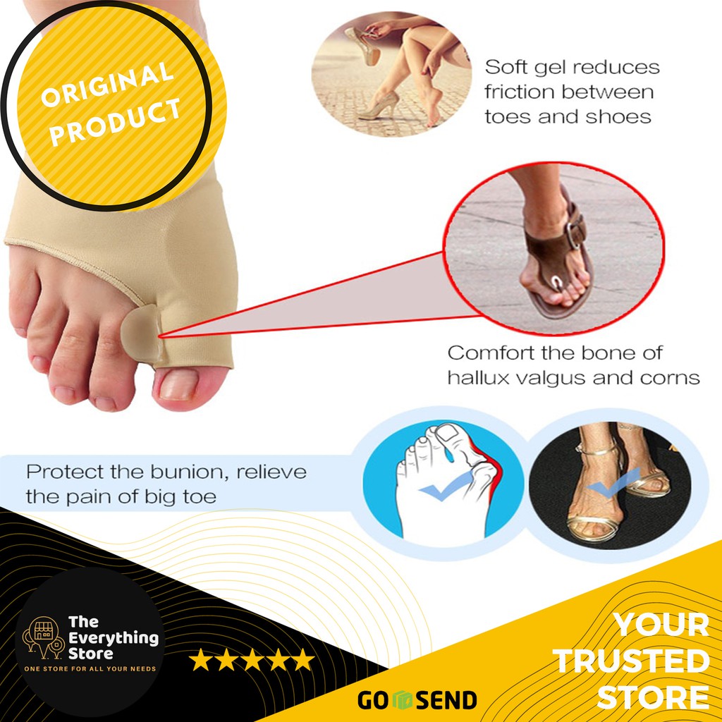 TheEverythingStore Bunion Corrector Toe Brace Orthopedic/Terapi Jempol