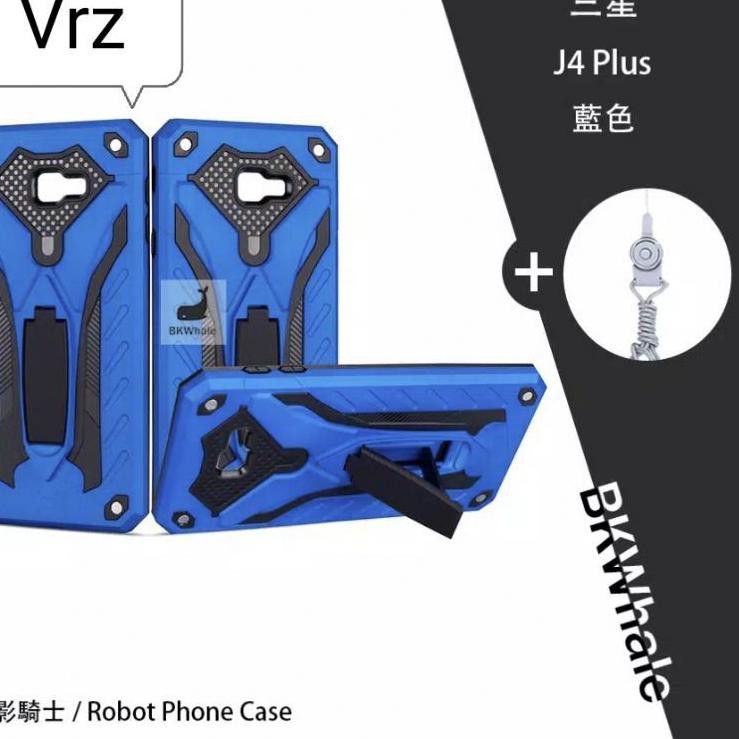 Samsung Galaxy J4 J6 / J4+ J6+ J4Plus J6Plus 2018 / Plus + Soft Case Phantom Robot Hard Casing U1Q6