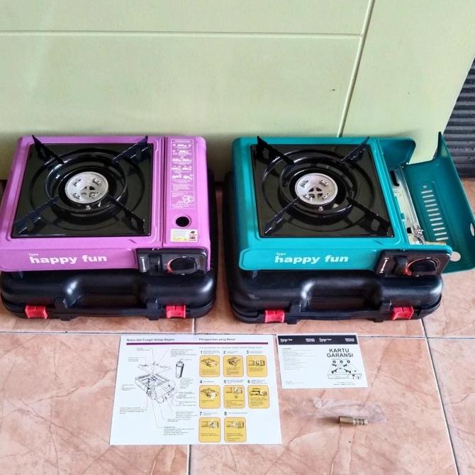 Buruan serbu] Happy Fun Portable Gas Stove/ Kompor Gas Portable