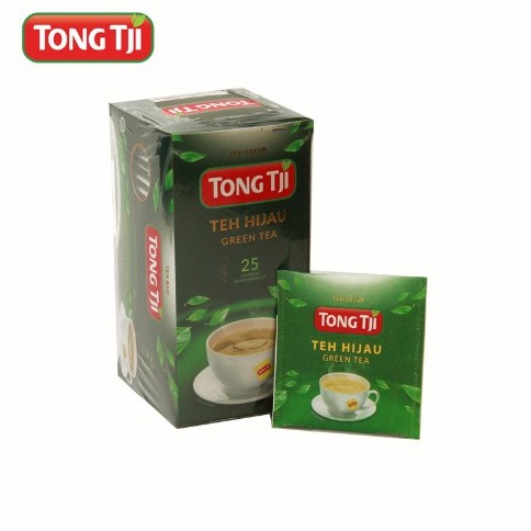 Tong Tji Green Tea Teh Celup (isi 25 pcs dengan Amplop )