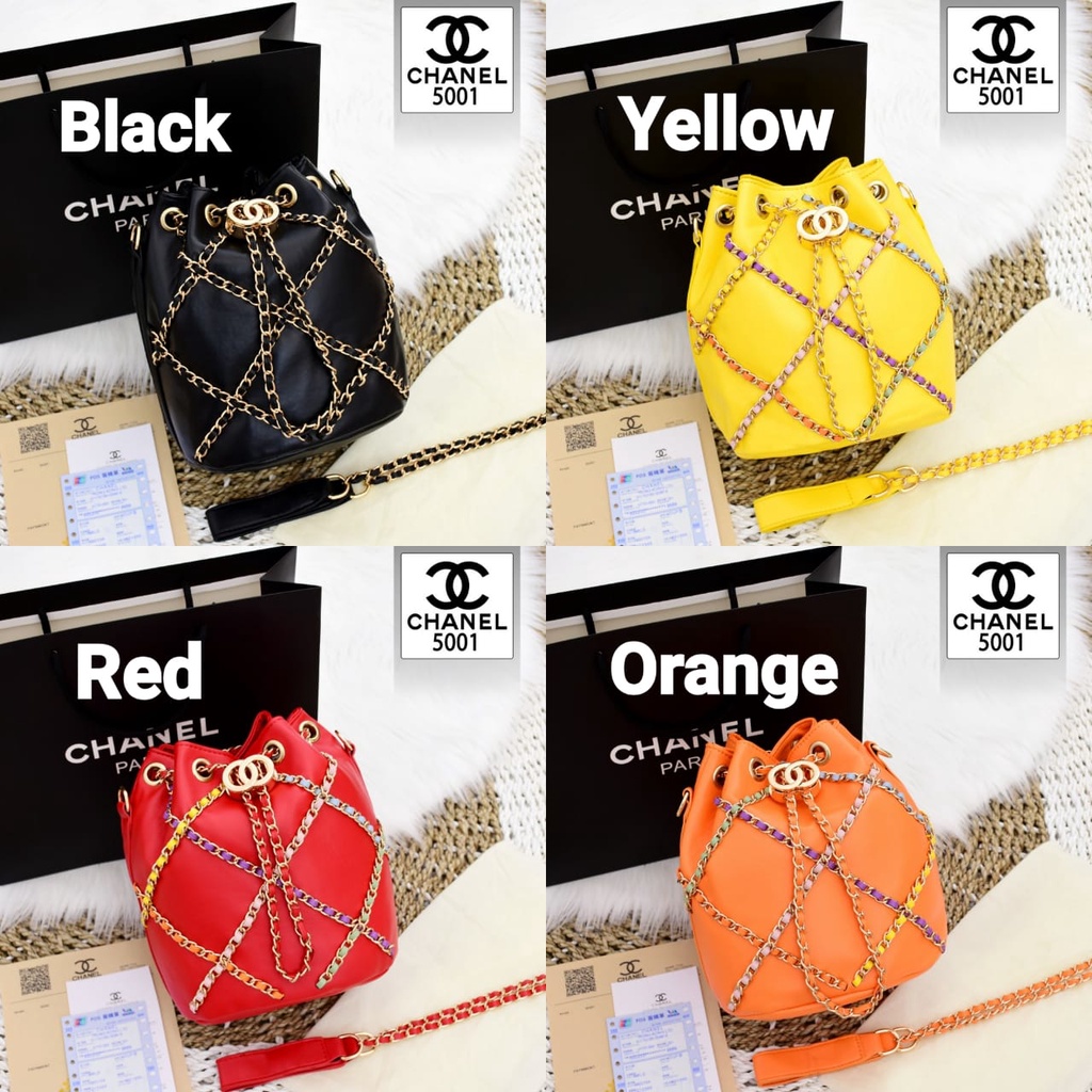 Tas CHANEL Mini Serut 5001  VBN 15  tas batam impor ransel selempang fashion branded grosir