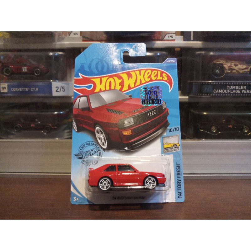 Hot Wheels 84 Audi Sport Quattro Red - Factory Sealed