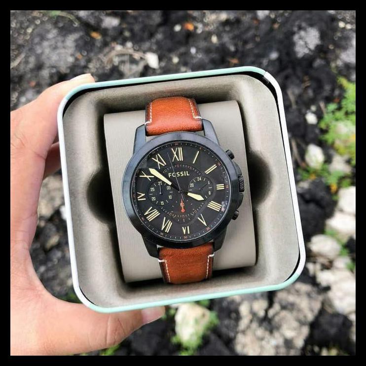 Indh Jam Tangan Pria Fossil FS 5241 /Jam Tangan Fossil Pria Analog Original GRATIS ONGKIR Kode 752