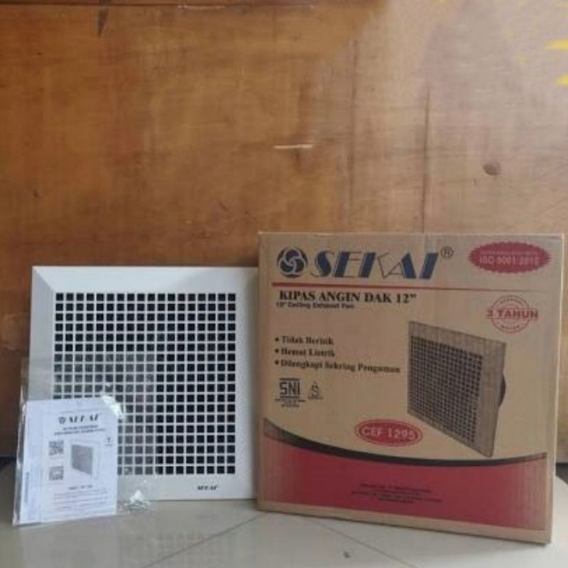 EXHAUST FAN PLAFON / CEILLING FAN / EXHAUST SEKAI CEF-1295 12 INCH