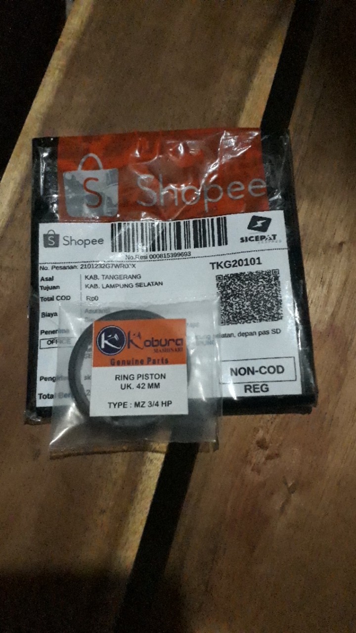 Ring Piston 42mm Kompresor Portable