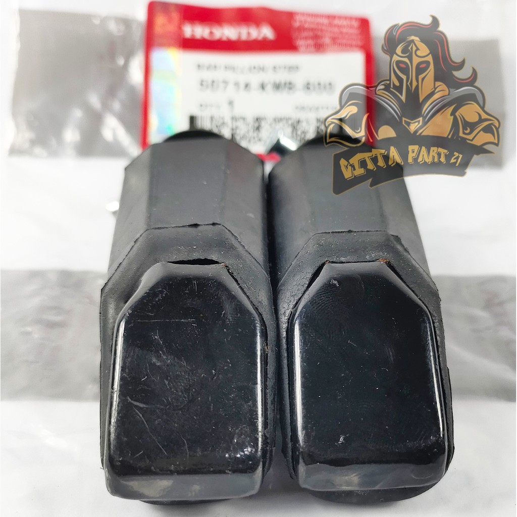 BASTEP FOOTSTEP INJAKAN KAKI BELAKANG HONDA KWB KUALITAS ASLI ORIGINAL HONDA AHM PRESISI BESI TEBAL KARET TEBAL KARET TIDAK MUDAH PECAH DAN DIJAMIN AWET REVO ABS BLADE VARIO CARBU VARIO 125