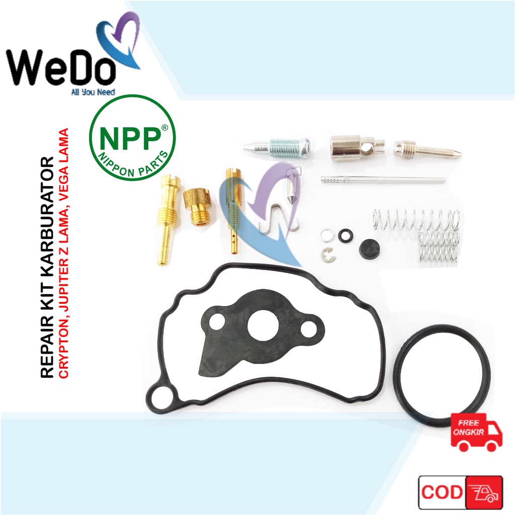 NPP RepairKit Karburator Crypton Vega Jupiter Z Old Parkit Carbu Karbu