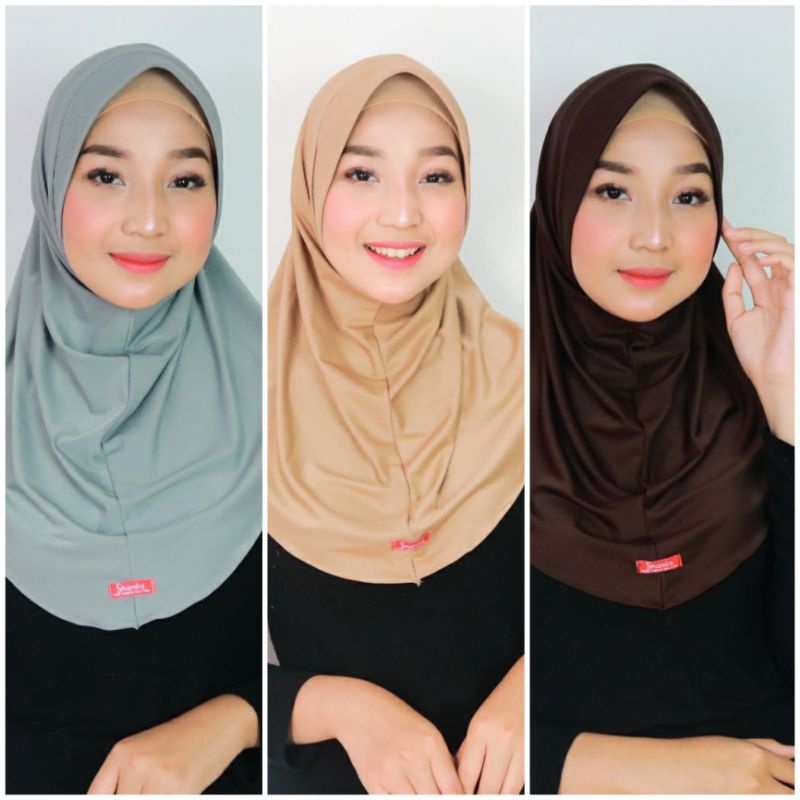 Jilbab instan/Hijab sport / Jilbab olah raga pendek