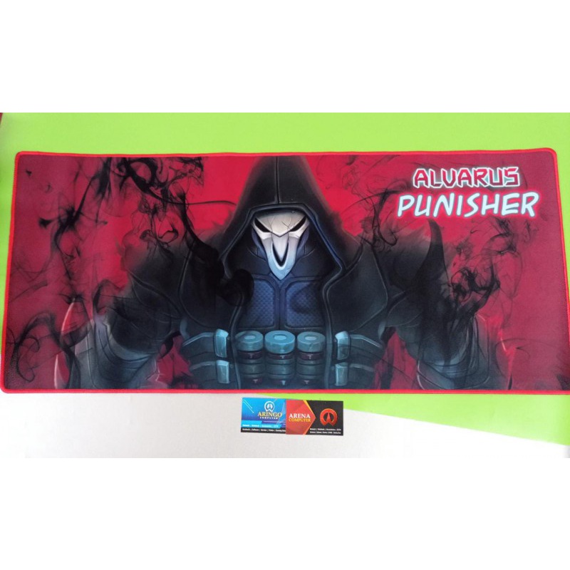 Acc (MousePad) General ALVARUS PUNISHER 40X90CM Jahit pinggir