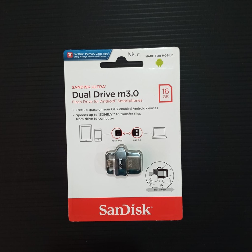 Sandisk Ultra OTG 16 GB / OTG + Flashdisk Sandisk 3.0 / OTG Micro USB / Flasdisk OTG 16 GB