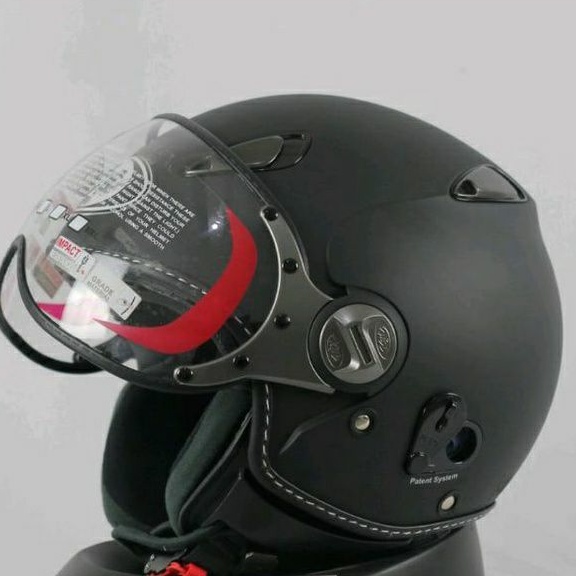 KYT ELSICO BLACK DOFF