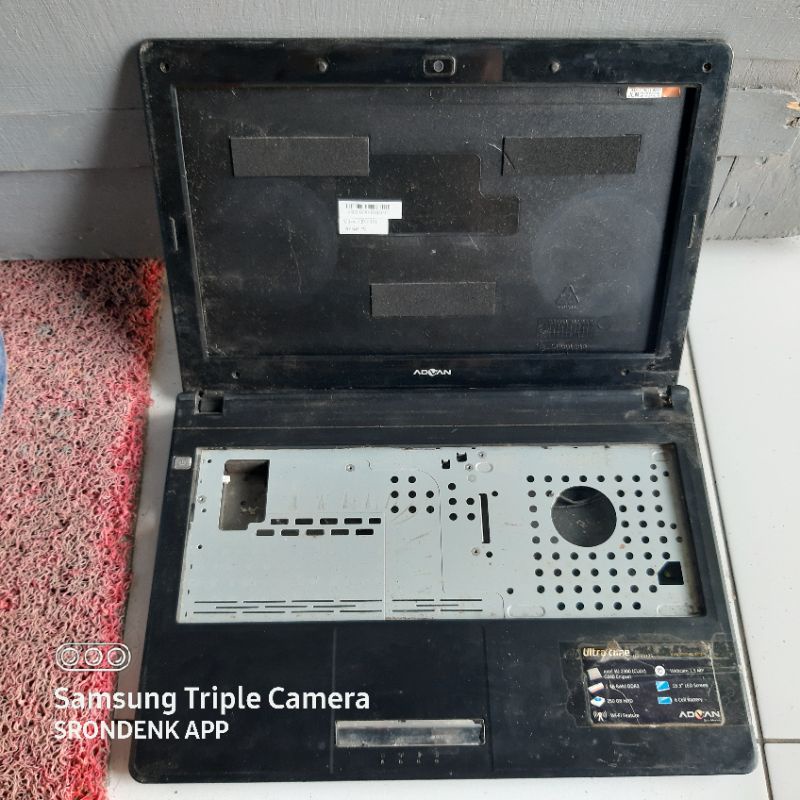 Macam kasing laptop bekas layak pakai - compaq cq42 - compaq v3000 - axioo m1110 - HP TPN Q164 - adv