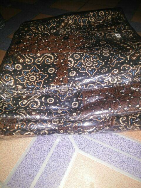 Batik Couple Keluarga - Couple Batik Indonesia Sarimbit Gamis Familly Set Hrb026 Batik Vila