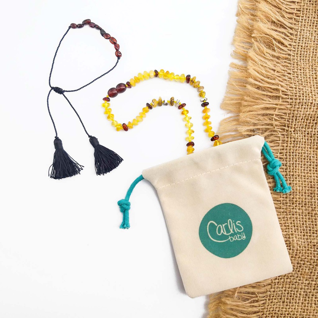 CE163 Kalung Amber Tumbuh Gigi Bayi By Carlis Baby
