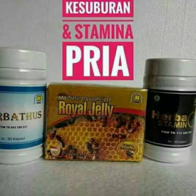Herbal Kesuburan & Stamina Pria Nasa / Herbastamin Nasa - Original 101%