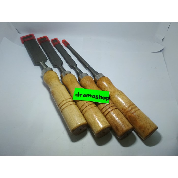 Alat Pahat Cungkil Kayu Firmer Chisel set 4pcs Standar