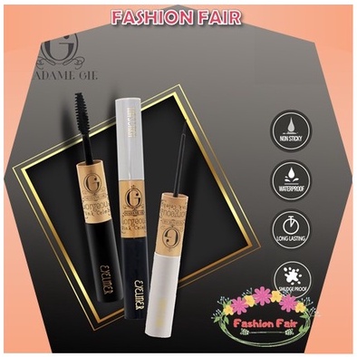 Fashion Fair - Madame Gie Gorgeus Wink Celebs Mascara Eyeliner 2 in 1 - MakeUp Waterproof