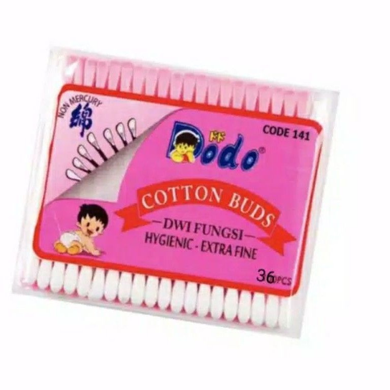 Dodo Baby Cotton Bud - Dodo Pembersih Telinga Bayi - Dodo Korekan Telinga Regular