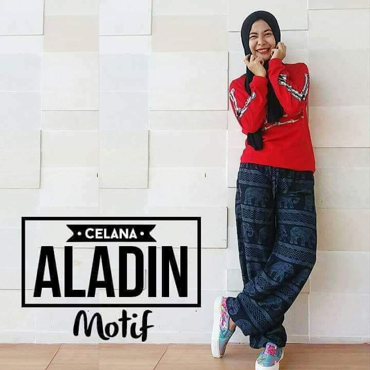CELANA ALADIN JUMBO MOTIF