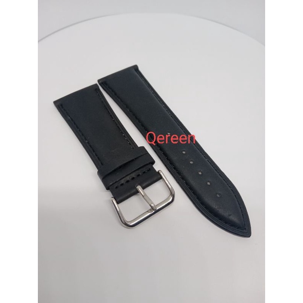 Tali Jam Tangan Strap Tali Jam 28MM Tali Jam Tangan Universal  Tali Jam Tangan kulit hitam coklat 28mm Tali jam tangan boises free besi pengait tali