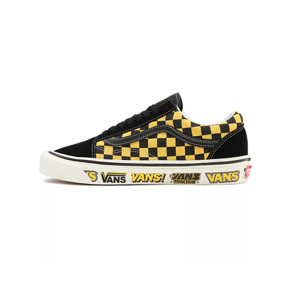 SEPATU VANS OFF THE WALL | OLD SKOOL 36 DX ANAHEIM FACTORY FREESTYLE SPECTRA YELLOW