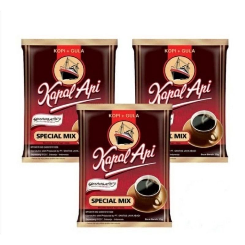

kopi kapal api spesiall mix 25 gram