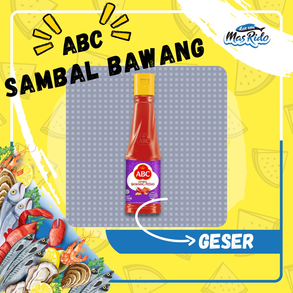 

Abc Sambal Bawang Pedas 135 Ml Sambal Bawang Praktis Lezat Termurah