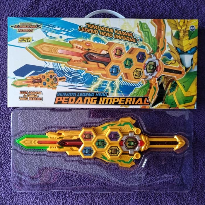 PEDANG IMPERIAL SENJATA LEGEND HERO (ORIGINAL)- LIGHT & SOUND EFFECT