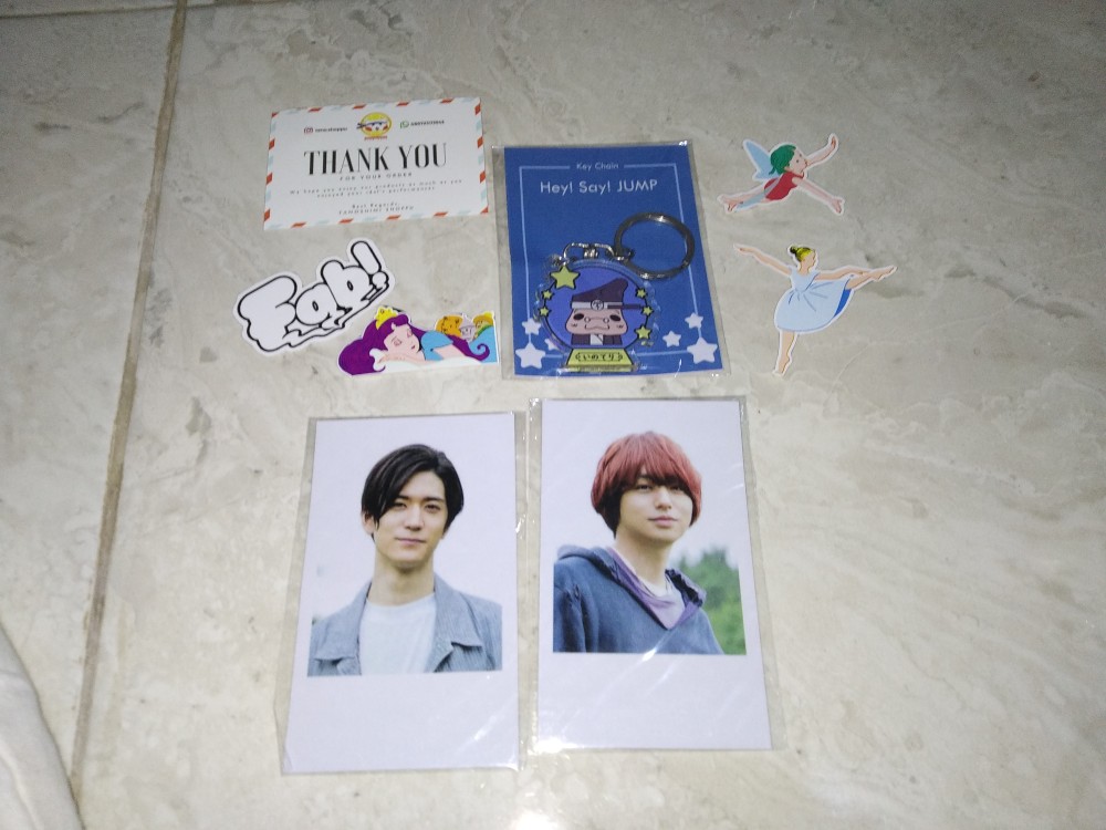 Hey! Say! Jump Mascot Keychain