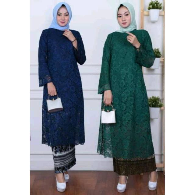 SETELAN KEBAYA / KEBAYA / KEBAYA BROKAT / KEBAYA BRUKAT / KEBAYA MODERN / BAJU KEBAYA /KEBAYA MODERN-2