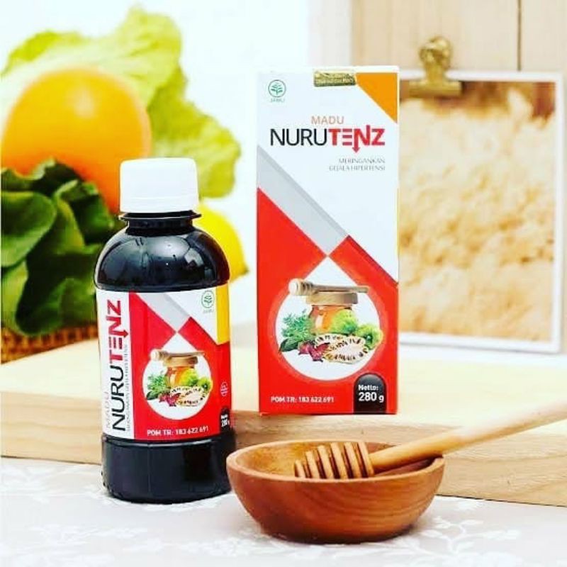 

Madu Nurutenz Obat Hipertensi Herbal penurun darah tinggi 280 gram