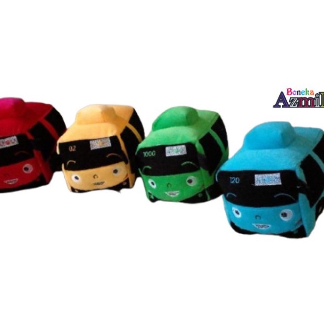 Boneka bus tayo size s ukuran 20 cm