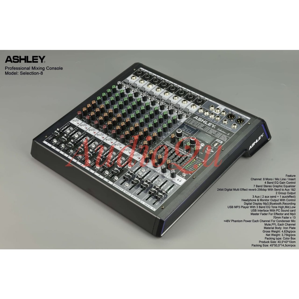 Mixer Ashley Console Selection 8/ Selection8 Original