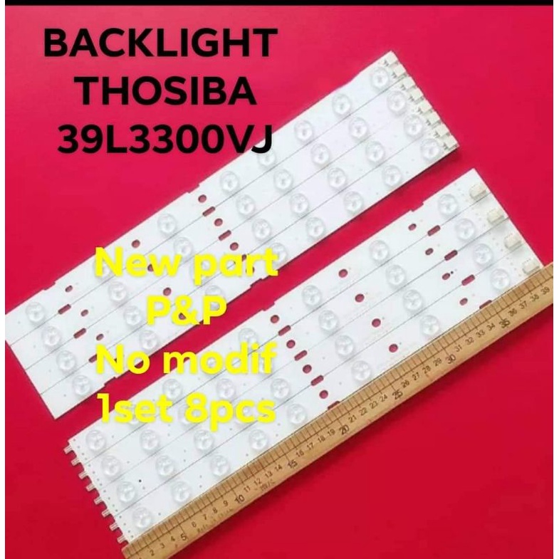 Lampu led backlight bl thosiba 39L3300VJ 39L3300 39L
