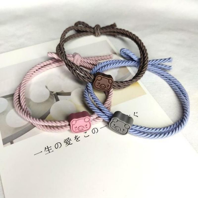 Gelang ikat rambut model Korea gelang couple murah