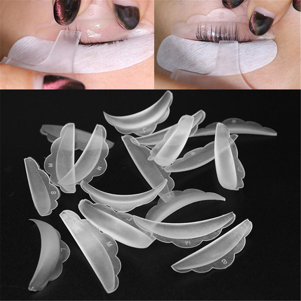 Solighter 3pasang Eyelashes Perm Hot Sale Silikon Tertanam Grafting Eyelashes