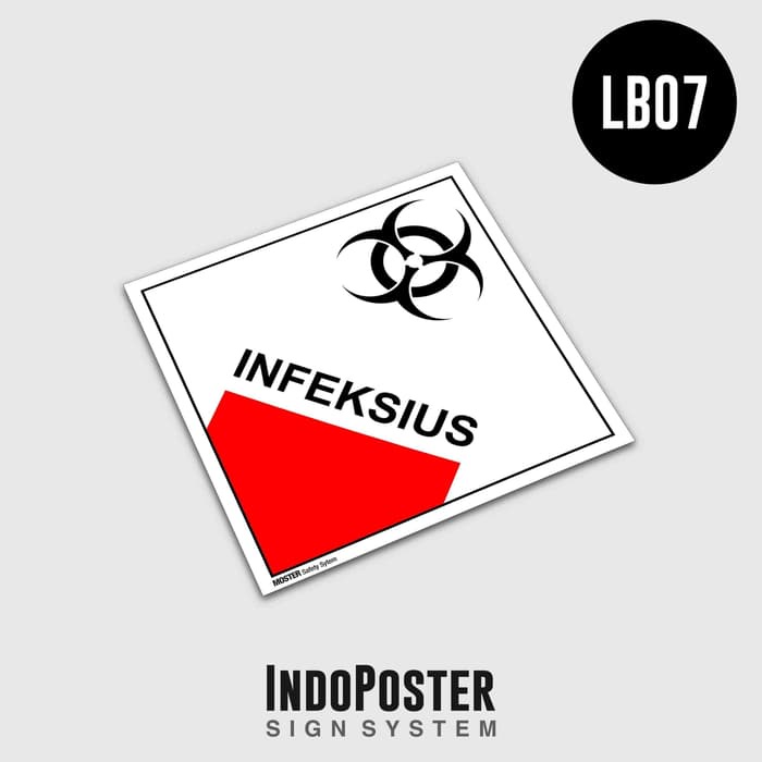 

Stiker Simbol Label K3 Limbah Hazmat Infeksius