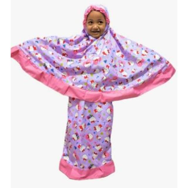 Mukena Anak 1-6 Thn Bisa Pilih Motif / Mukena Karakter 2-6 Thn Grosir Dan Ecer