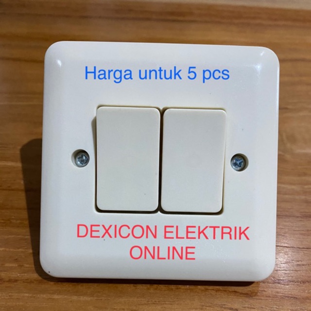 Inbow saklar seri/saklar murah/saklar seri dexicon/saklar SNI/jual alat listrik murah/saklar IB SNI
