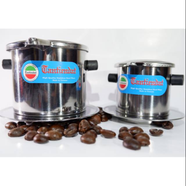 Coffee Dripper Stainless Vietnamese - Dripper Kopi Stainless Vietnam 6cm
