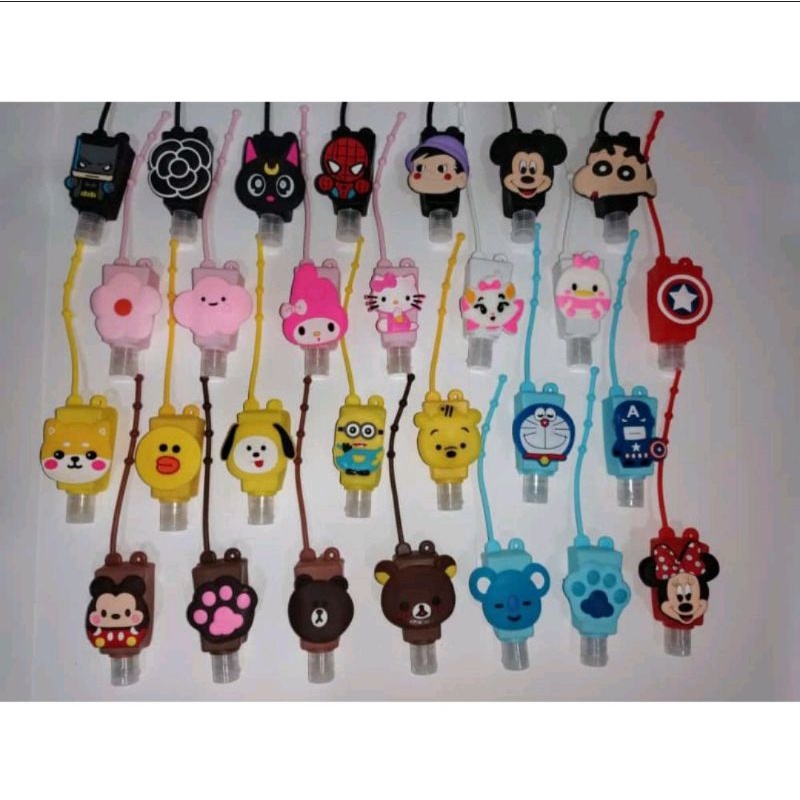 HAND SANITIZER GEL GANTUNG MOTIF ANAK KARAKTER