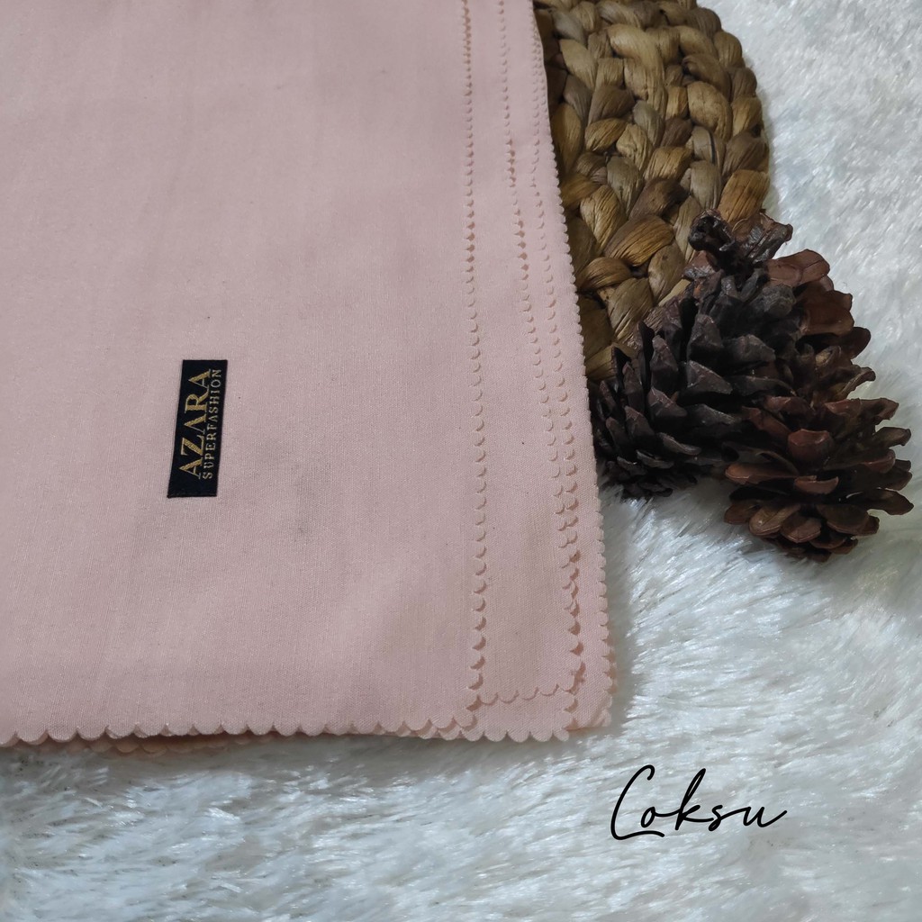 HIJAB AZARA VOAL LASERCUT, VOAL AZARA, JILBAB SEGI EMPAT AZARA VOAL LC, AZARA VOAL JAPAN LC-Coksu