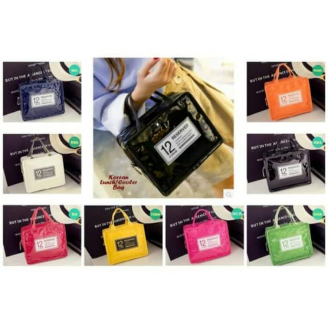 Korean Fashion Lunch Bag Cooler / Tas Bekal Korea